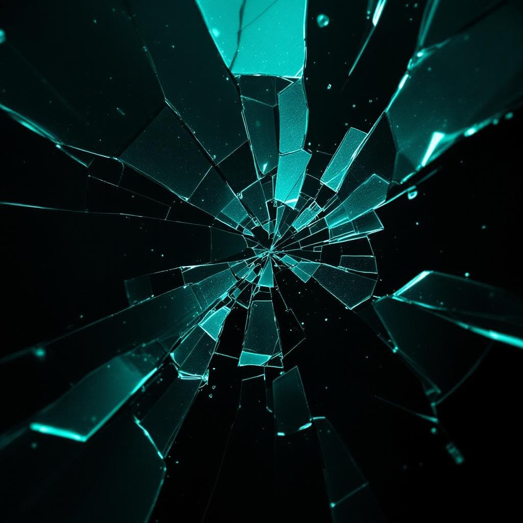 Single AI provider dependency risk — crystalline network with one node extinguished