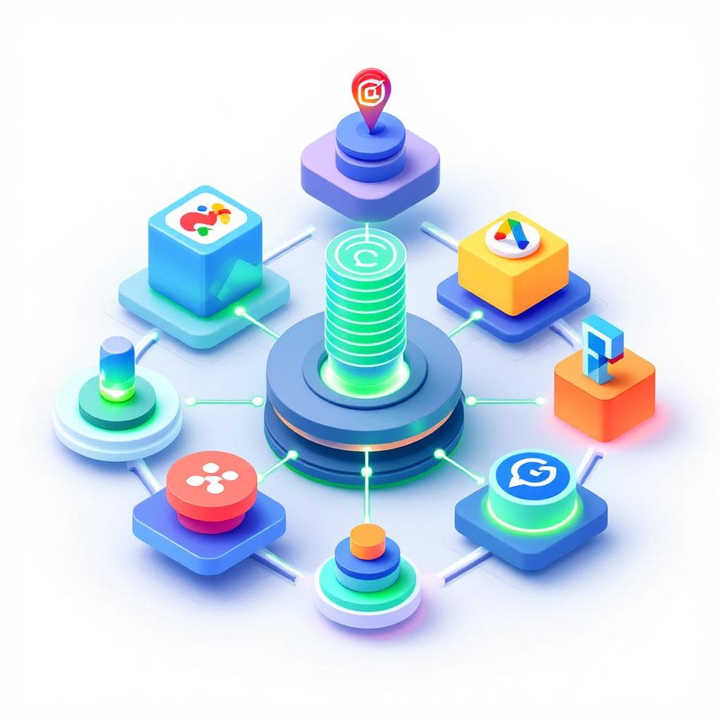 Integration connectors visualization