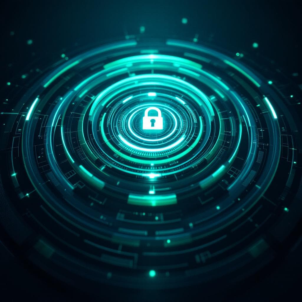 Enterprise security architecture hero background